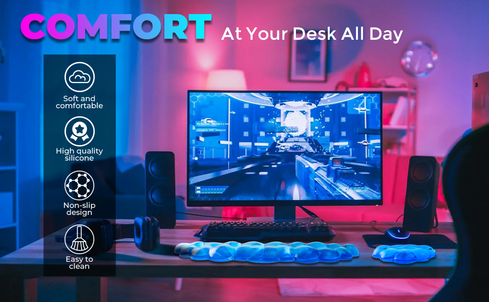 comfort at your desk all day