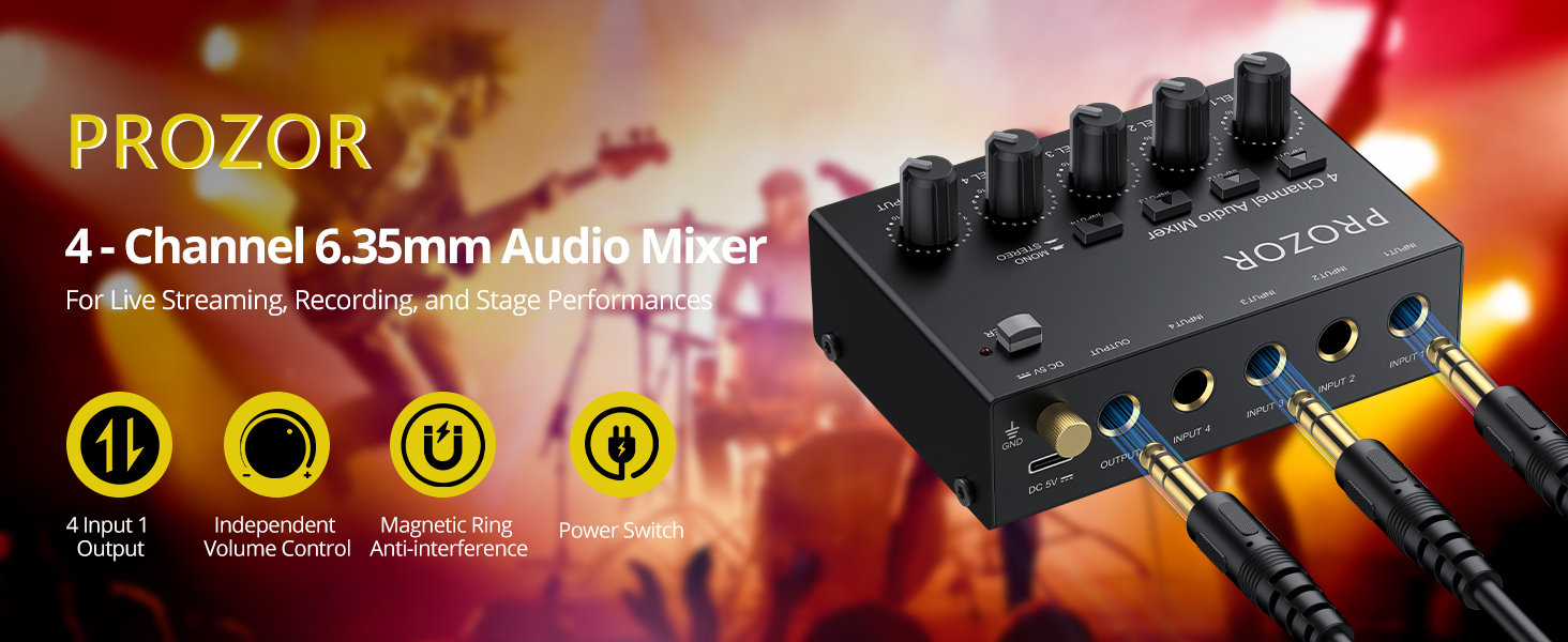 Mini Audio Mixer