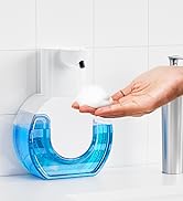 Automatic Foaming Soap Dispenser 15oz/420ml Foaming Hand Sanitizer Touchless Wall Mount with 4lev...