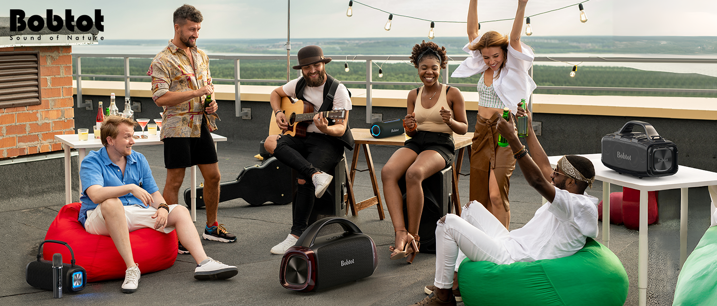 Bobtot Bluetooth Portable wireless speakers