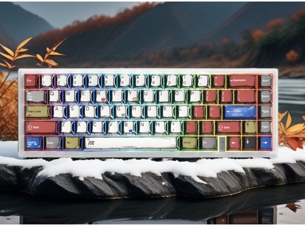 womier Retro PBT Keycaps Set,Manga Theme Custom Keycap 75 100 Percent, Dye-Sub, Cherry Profile