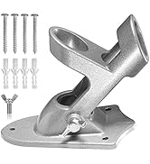 Flag Pole Holder Brackets, BONWIN 1" Flag Pole Mounting Bracket with Hardwares for House Wall Mou...
