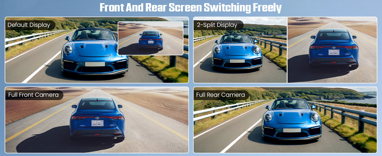 Loop Recording &amp;amp; Built-in G-Sensor