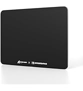 Attack Shark CM05SE Glass Gaming Mousepad,Nano-Micro-Etched Texture,Smooth Glass Surface,High Acc...