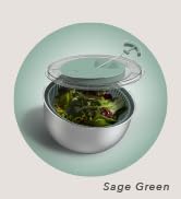 COOK WITH COLOR Stainless Steel Salad Spinner - 5 Qt. Lettuce Washer And Vegetable Spinner Dryer ...