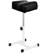 QUEESALN Pedicure Stand Stool Footrest Stand Adjustable Height Technician SPA Beauty Stand Stool ...