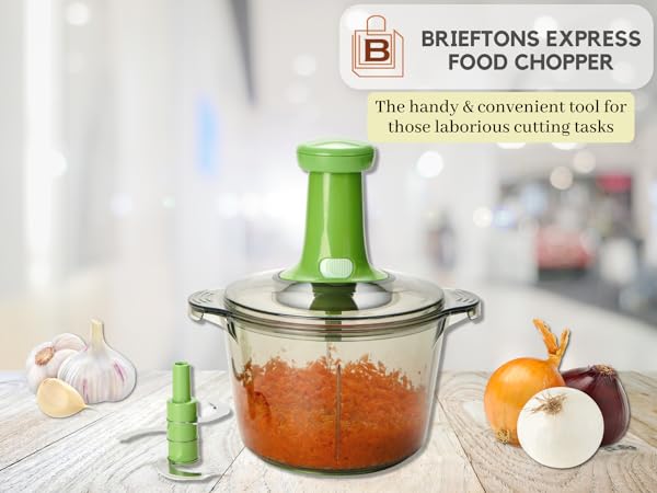 Brieftons Express Food Chopper (8.5-Cup)