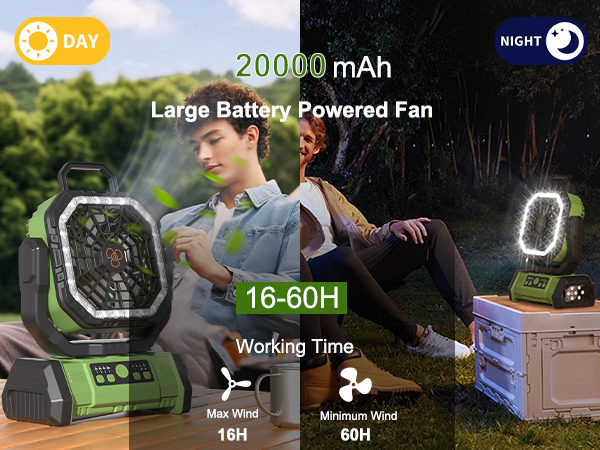 rechargeable fan