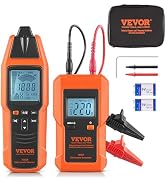VEVOR Underground Cable Locator, 8 Ft Max Detect Depth Cable Tester, 12 to 600V (NVC) Wire Tracer...