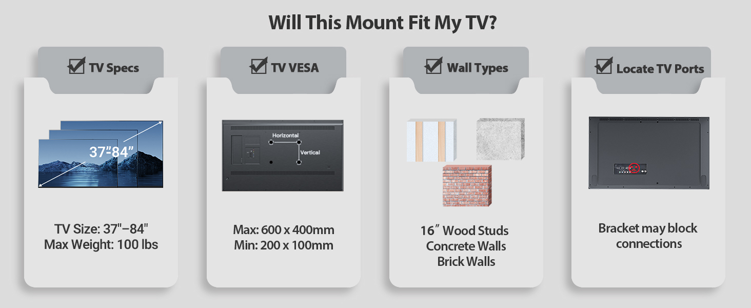 75 inch tv wall mount