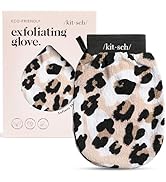 Kitsch Exfoliating Glove – Korean Exfoliating Mitt &amp; Deep Exfoliating Body Scrubber for Shower, B...