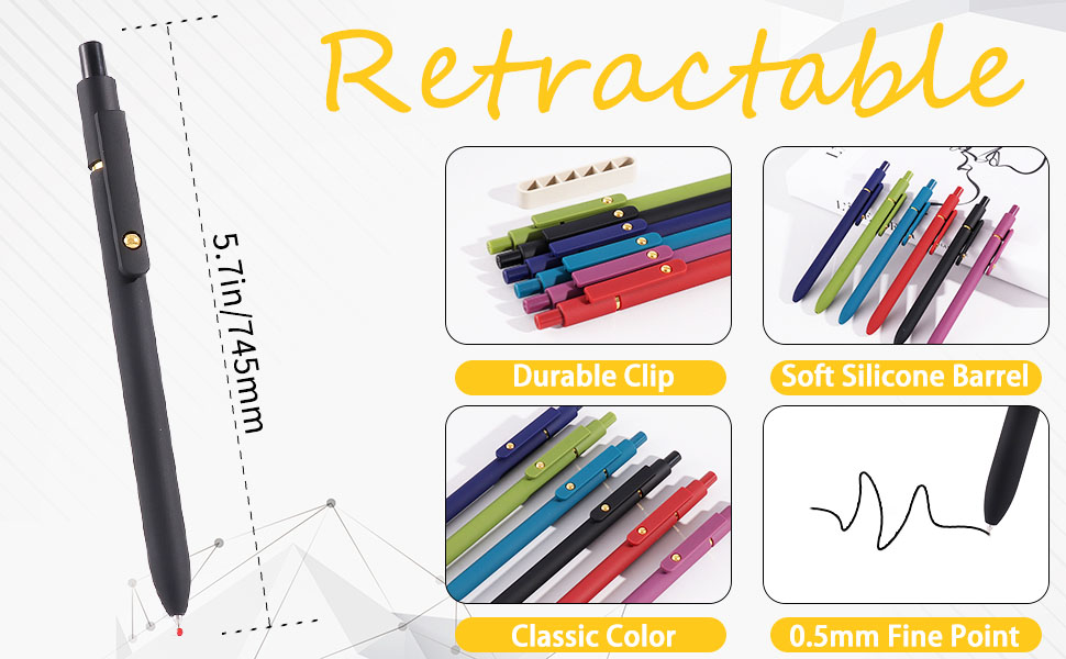 gel pens
