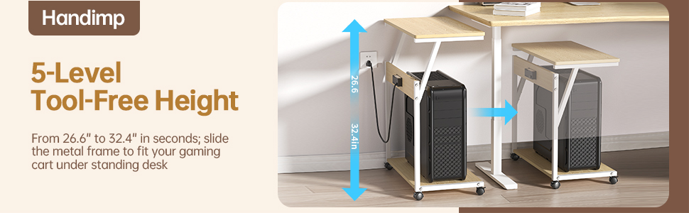 computer stand for floor