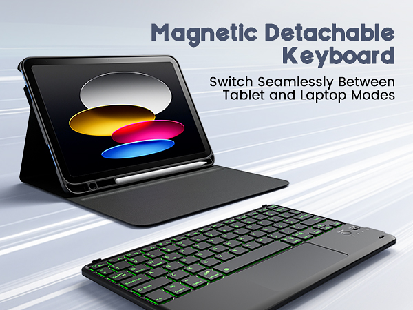 Magnetic Detachable Keyboard