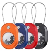 DDJ 4-Pack for AirTag Holder Keychain, Waterproof Case for Apple AirTags 1st &amp; 2nd Generation &amp; M...