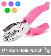 1/4 inch handheld hole punch