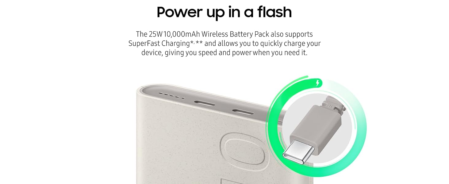 25W Wireless Battery Pack