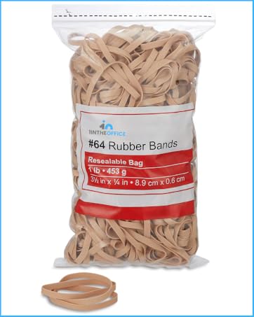 #64 rubber bands, wide rubber bands
