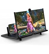 12" Screen Magnifier for Smartphone –3D HD Mobile Phone Magnifying Projector Screen Enlarger for ...