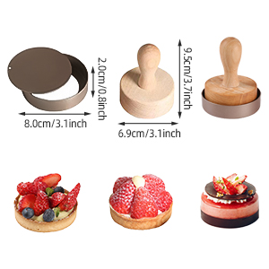Tart Pans with Removable Bottom 