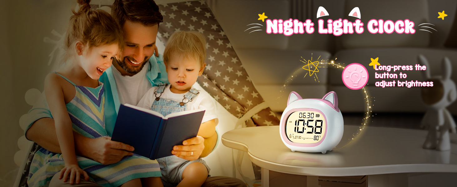 Digital Kids Alarm Clock