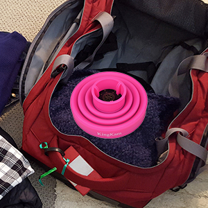 Foldable hair diffuser 