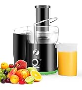 COSTWAY Juicer Machine, Centrifugal Juicer with 3-Inch Wide Mouth, BPA-Free Stainless Steel Juice...