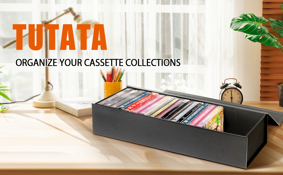 Cassette Tape Storage Box