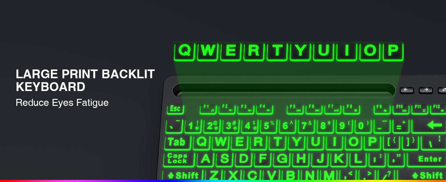 large keyboard back to school