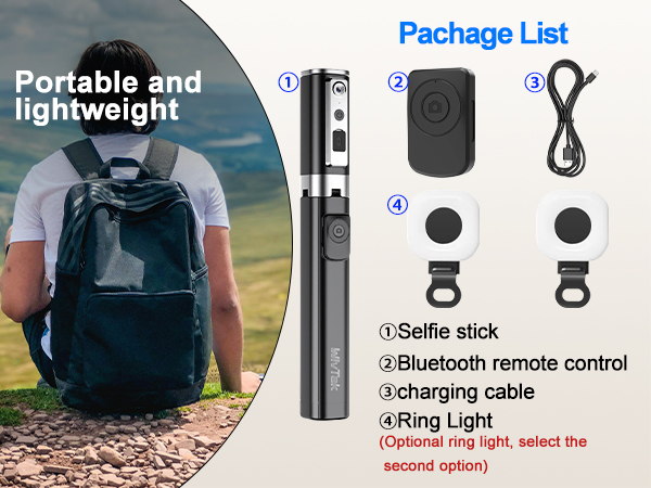 All-in-one &amp;amp; lightweight: slip it in your backpack, take it anywhere anytime.