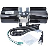 Durablow GFK-160 (with Power Cord Only) Fireplace Stove Blower Unit for Lennox, Superior, Heat N ...