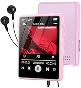 64GB MP3 Player with Bluetooth5.3, 2.4-Inch HD Full Touch Screen, Portable Digital Music Player w...