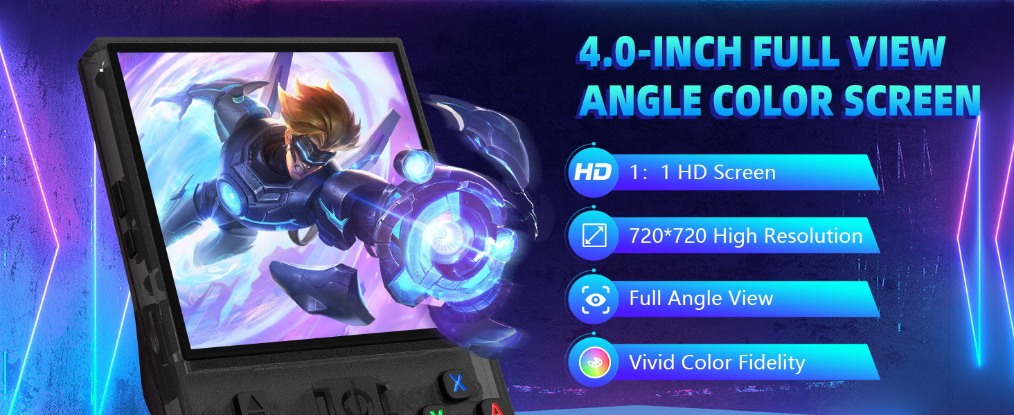 retro handheld game console