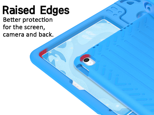 raised edges