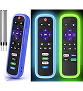 3Pack Case for Roku Remote, Remote Cover for Roku Voice Remote/Hisense/TCL Roku TV Steaming Stick...