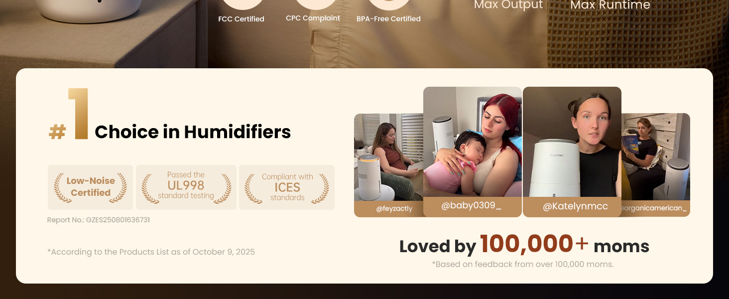 evaporative humidifier bedroom easy clean nursery kid cool mist small room office home no mist baby