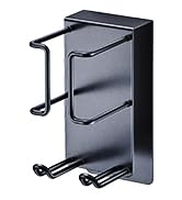 blow dryer and curling iron holder hair straightener holder wall mount