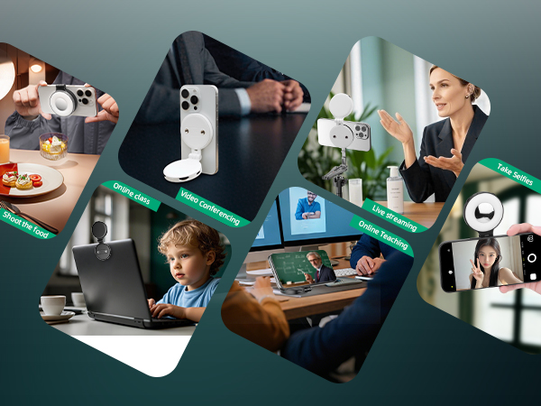 magsafe magnetic selfie light