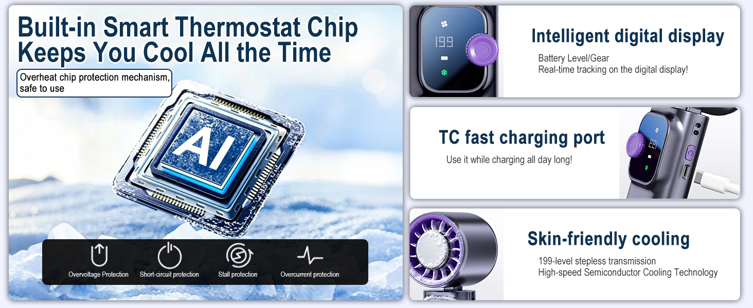 quiet mini desk fan, space saving, keep cool while working studying and resting