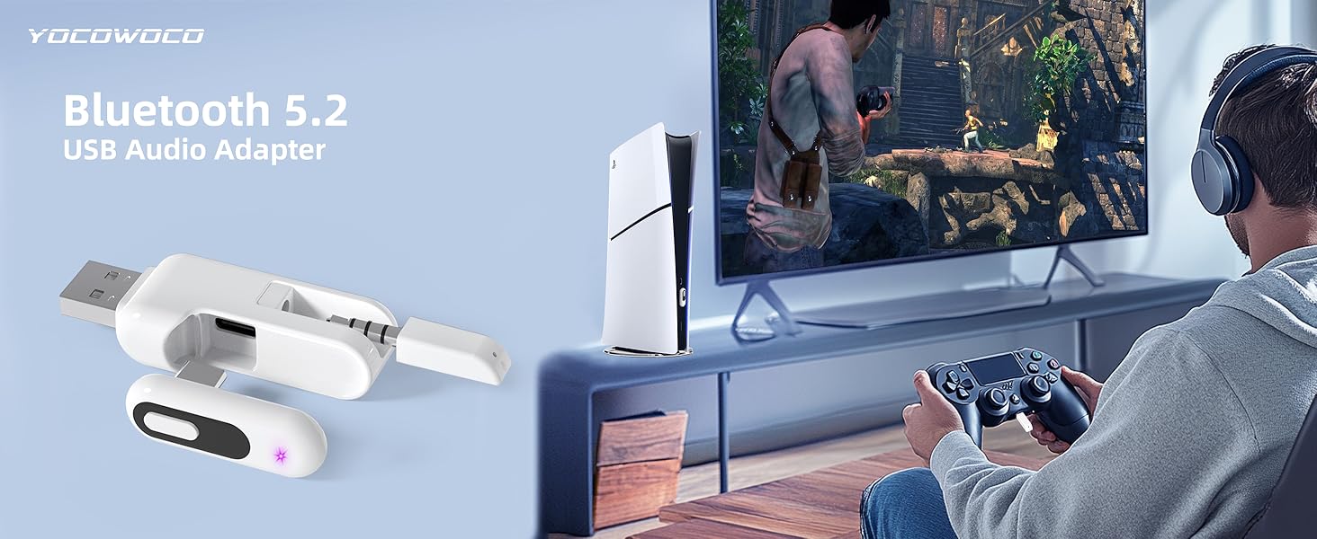 Bluetooth adapter for PS5