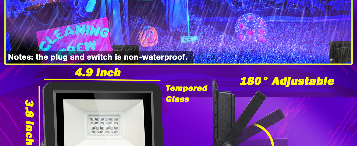40W Black Light Floodlight