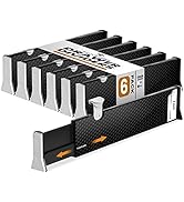 RAPTUROUS Extra-Long Drawer Divider - 4 Inches High, Expands from 15.5-21 Inch, Adjustable Tall D...