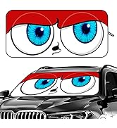 xbrtaia Windshield Sun Shade for SUV Pick up or Truck, 63.4