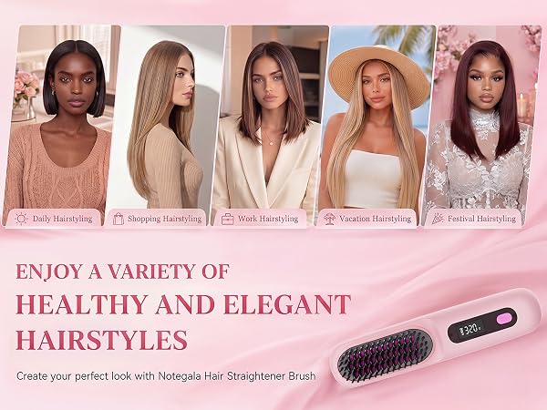 ENJOY A VARIETY OF HEALTHY AND ELEGANT HAIRSTYLES