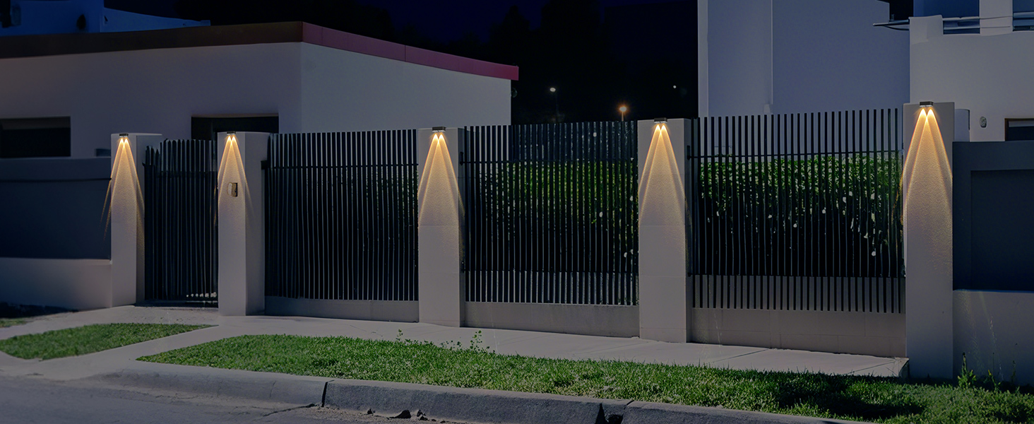 deck lights solar powered