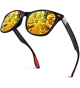 LINVO Polarized Sunglasses for Men and Women,Driving Fishing Golf HD UV400 Shades