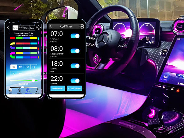 Under Dash light strip