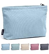 MAANGE Cosmetic Bags for Women Small Makeup Bag for Purse Corduroy Makeup Pouch Travel Makeup Bag...