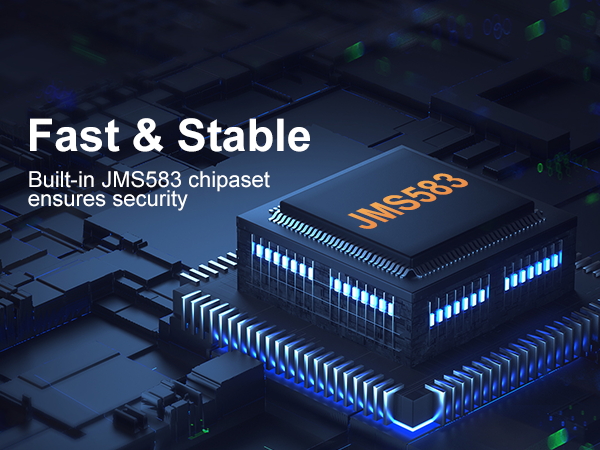 M.2 NVMe SSD Enclosure USB3.2 GEN2 10Gbps