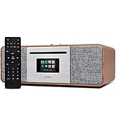 LEMEGA MSY5P Internet Radio,Spotify HiFi,Bluetooth Stereo System for Home with CD Player,FM Radio...